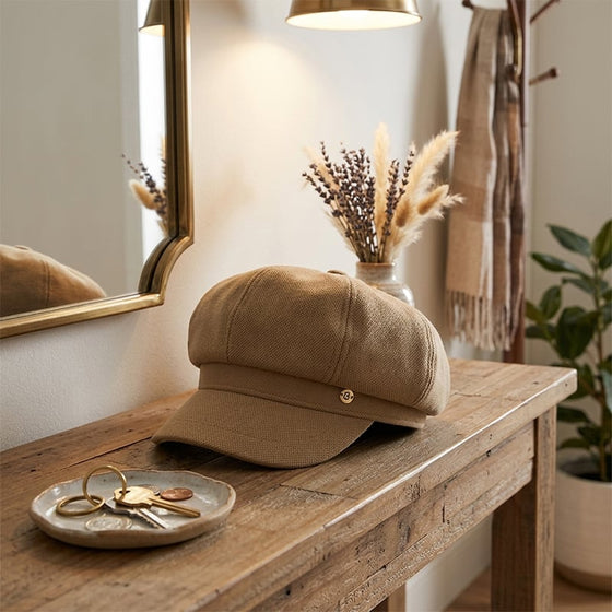 Newsboy-Cap Im Britischen Stil