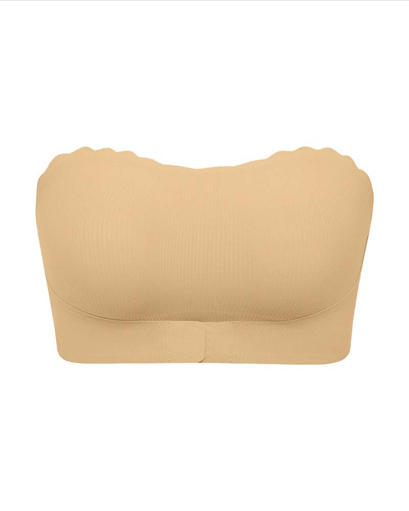 Lingerie Damen Wellenkante Trägerlos