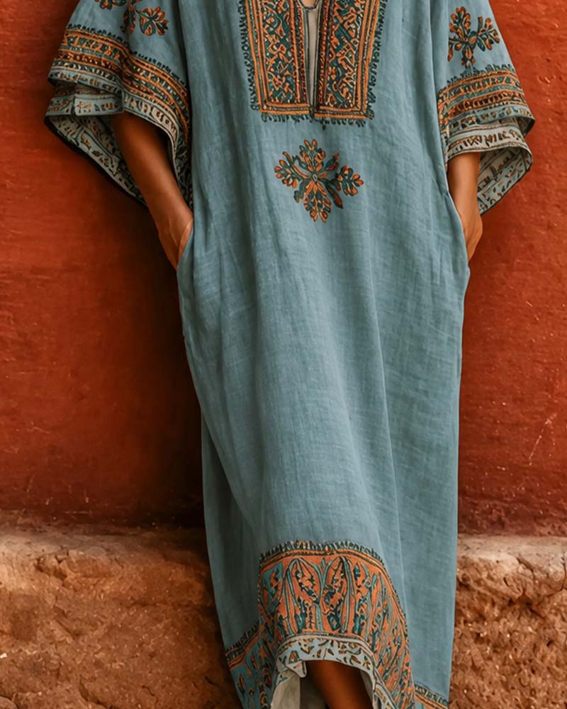 Kleid Bohemian Locker Lässig