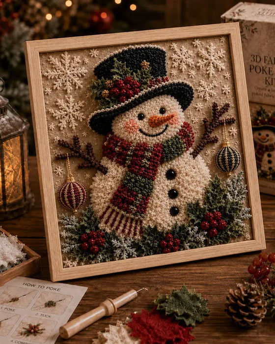 Weihnachten Nadelfilzen Stoff DIY-Set