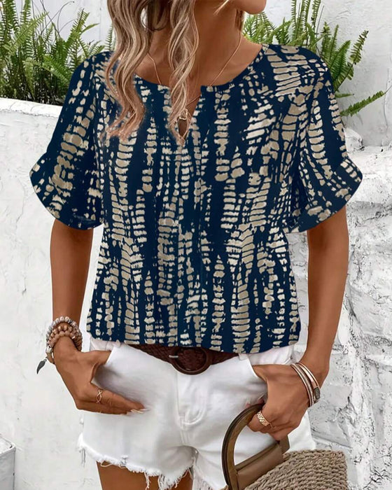 T-Shirt Retroprint Kurzarm
