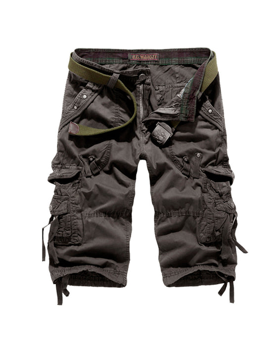 Shorts Multitaschen Lässig Cargo Fünfminuten