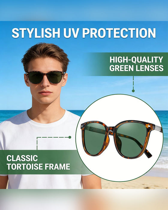 Sonnenbrille Großer Stil Polarisiert