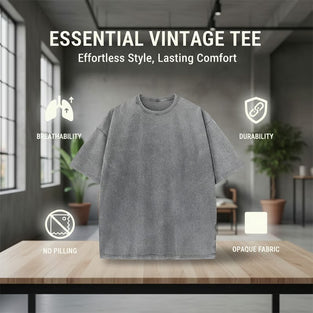 T-Shirt Herren Vintage Locker