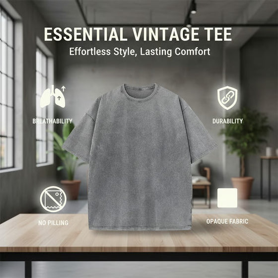 T-Shirt Herren Vintage Locker