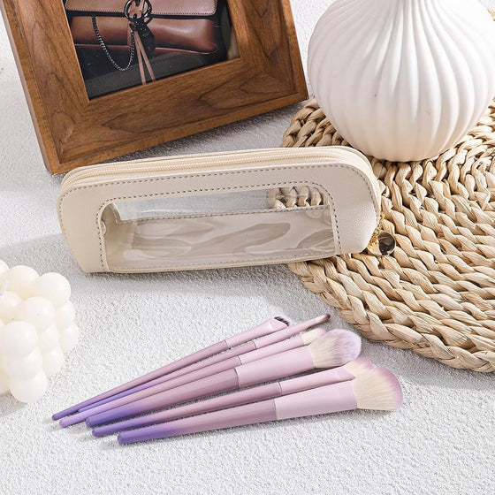Kleine Transparente Make-Up-Tasche