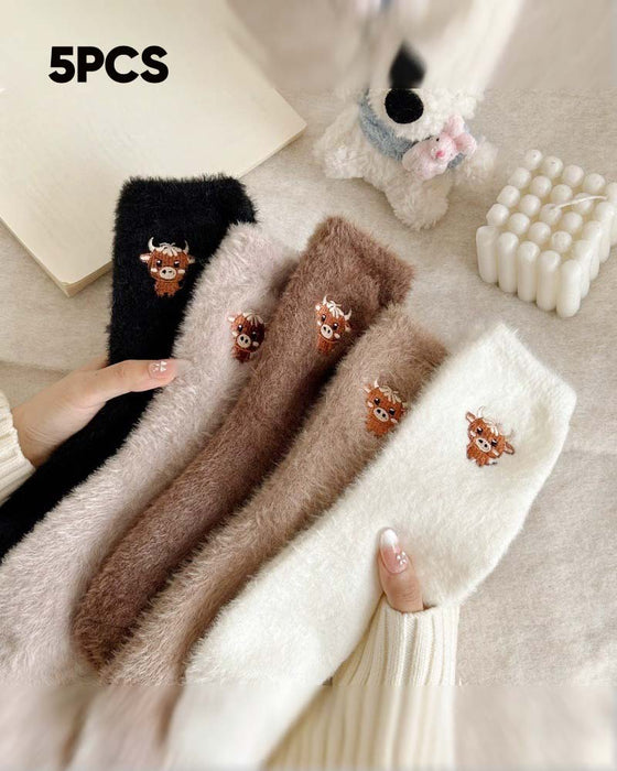 Socken Süße Kuh Hausschuhe