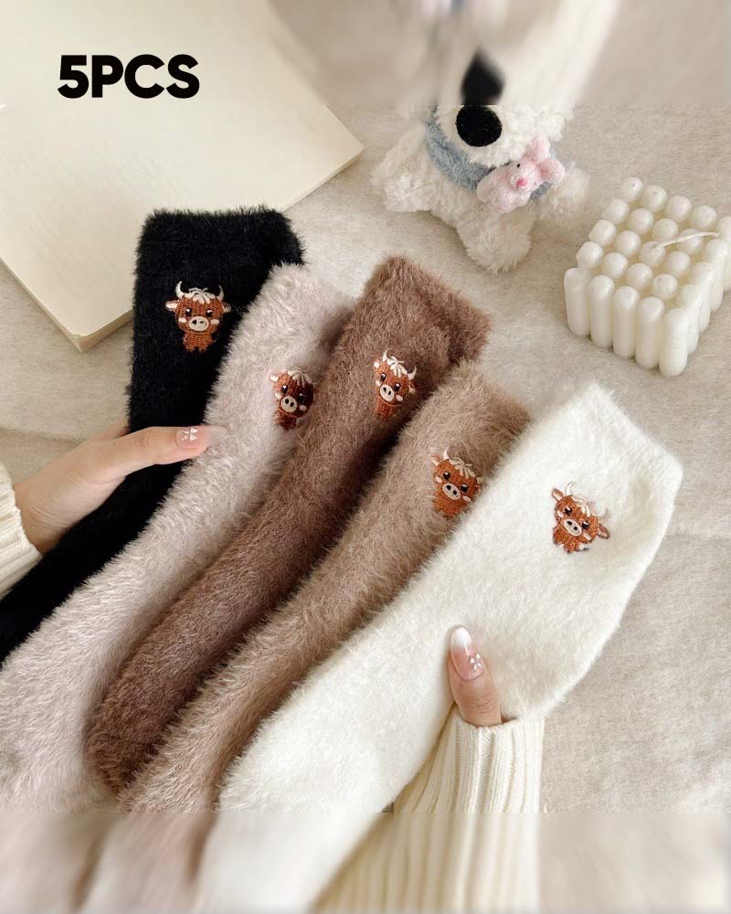 Socken Süße Kuh Hausschuhe