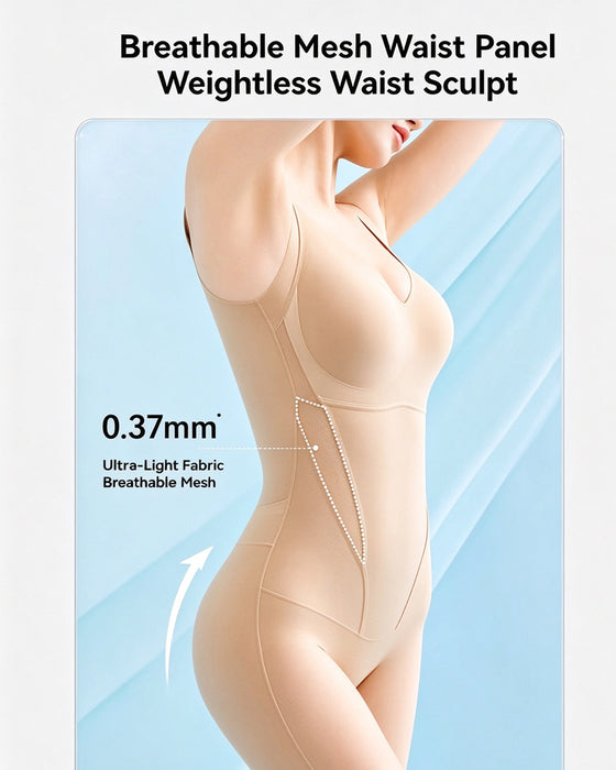 Kühlender Bauchkontroll Po-Lift Shapewear Bodysuit