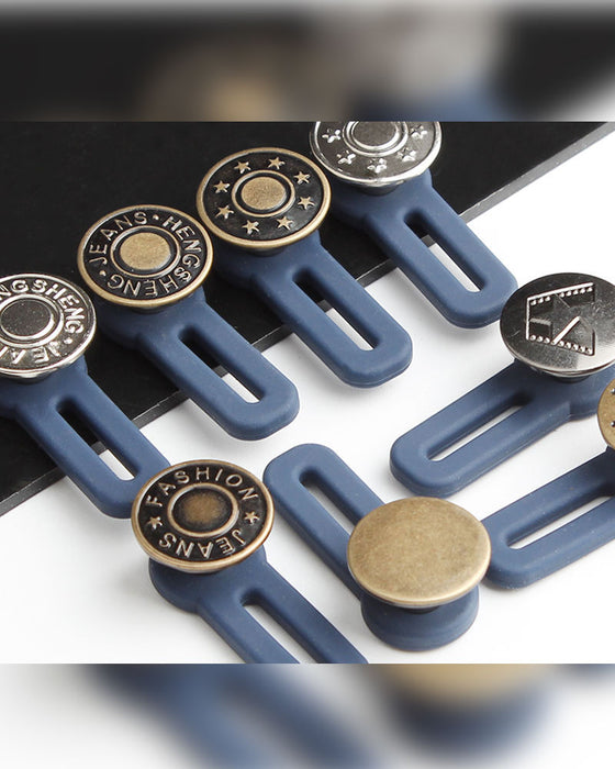 Federbelasteter Metall-Taillenverlängerungs-Knopf Für Jeans