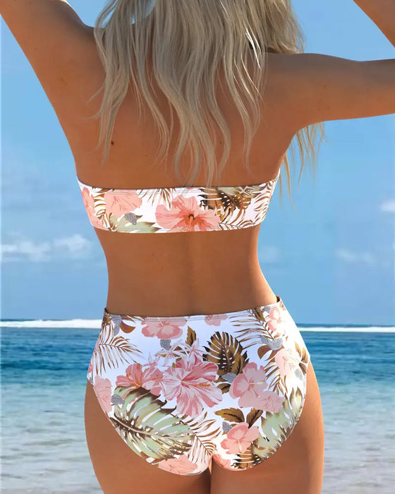 Bikini Bandeau Bedruckt