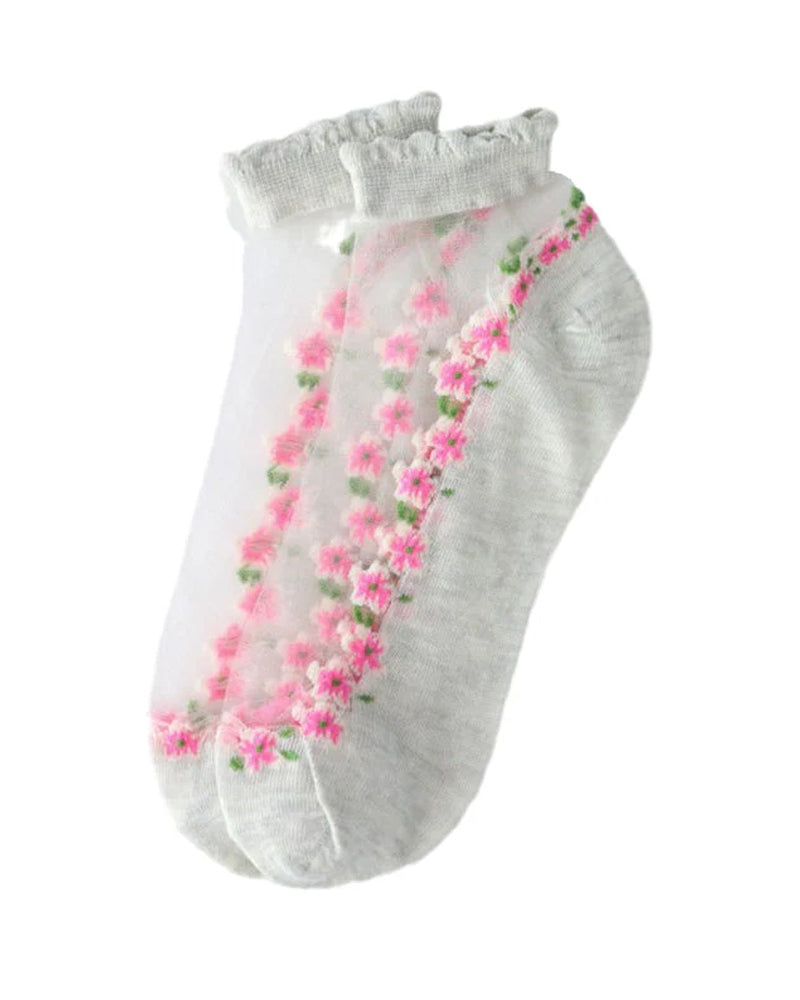Sommer Blumig Atmungsaktive Socken