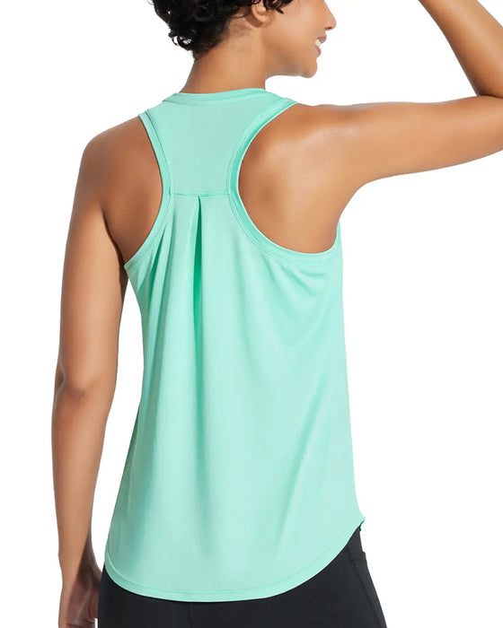 Tank Top Racerback Plissiert Uni
