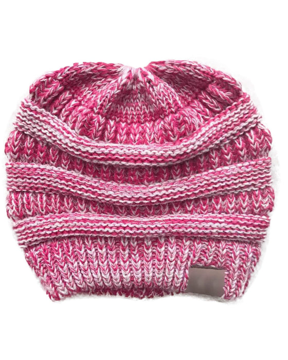 Schicke Und Gemütliche Zopfmuster-Mütze Für Herbst Und Winter