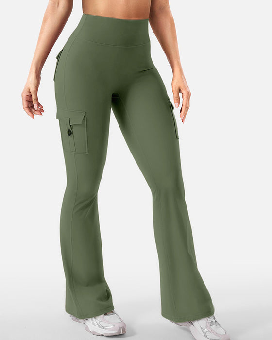 Leggings Ausgestellt Arbeitskleidung Yoga