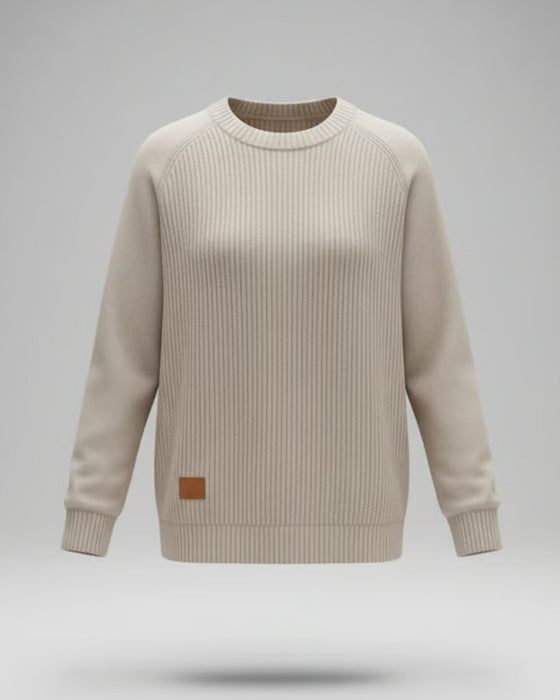 Pullover mit modischem Rundhalsausschnitt