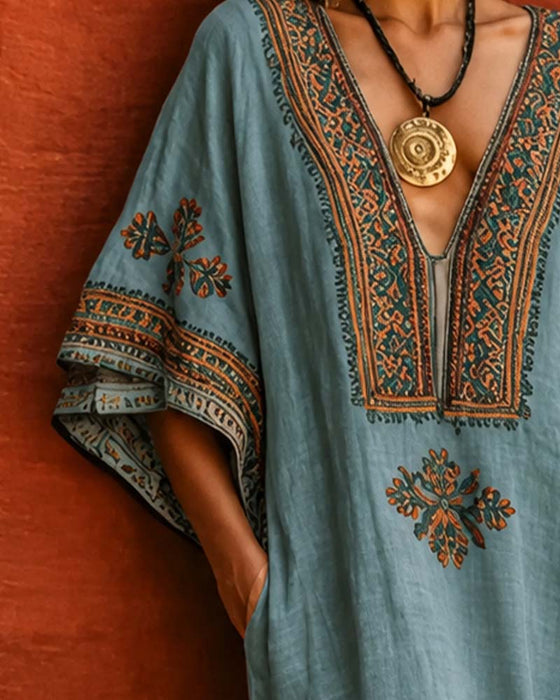 Kleid Bohemian Locker Lässig