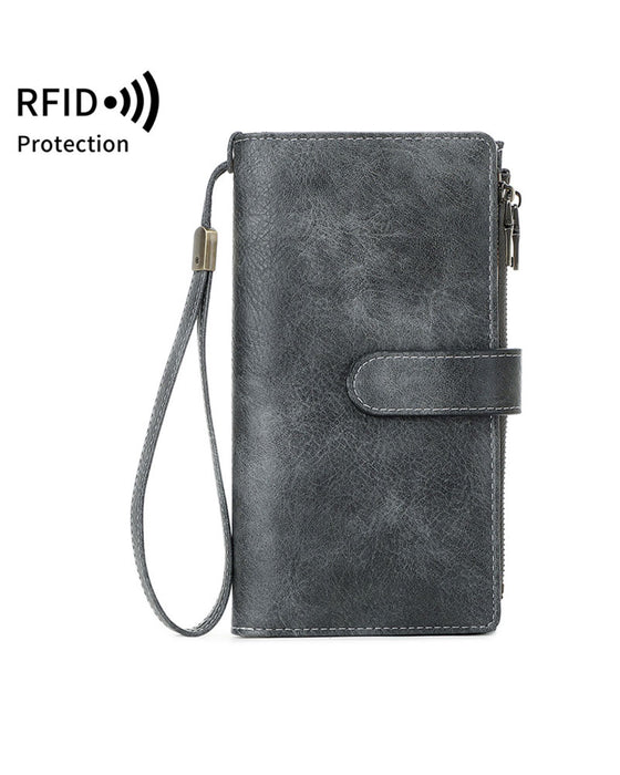 Damen Reißverschluss Lange Geldbörse Trendy Exquisite Geschenk Geldbörse