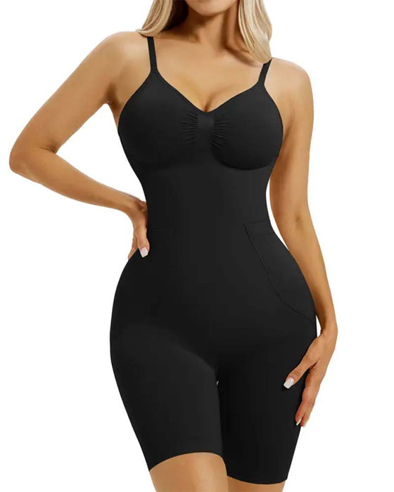 Bodysuit Rückenverschluss Schöner Rücken Formend