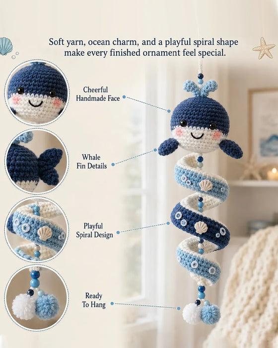 Tasche Meer Windspiel Gestricktes Material