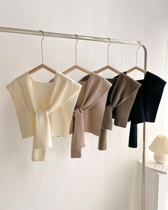 Schal Tuch Casual Vielseitig Unifarben Für Frauen