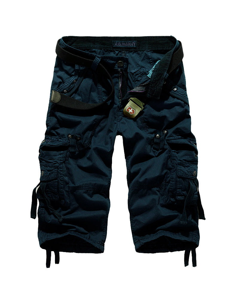 Shorts Multitaschen Lässig Cargo Fünfminuten