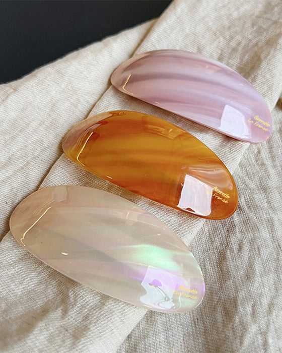 Ein-Wort Pferdeschwanz Haarnadel Fortgeschrittenes Gefühl Pony Klemme Halb Binden Haar Feder Klemme Seite Klemme Haaraccessoires