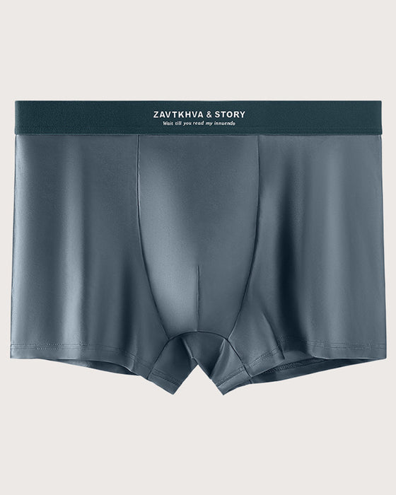 Luxus EisSeide Herrenboxershorts