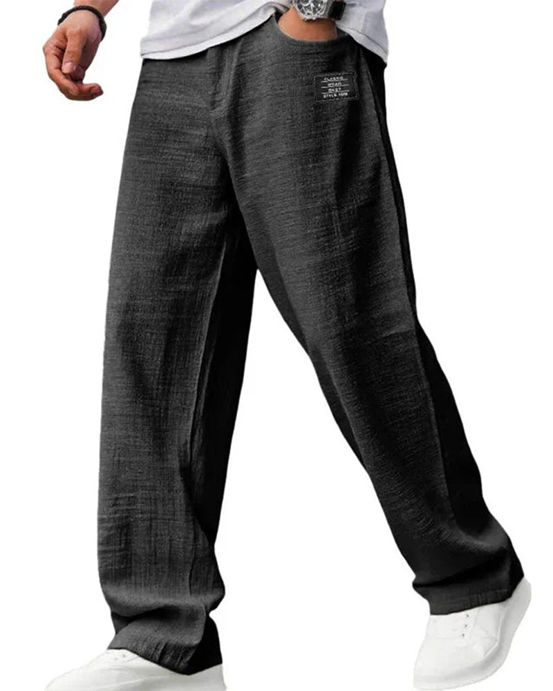 Hose Herren Atmungsaktiv Gerades Bein