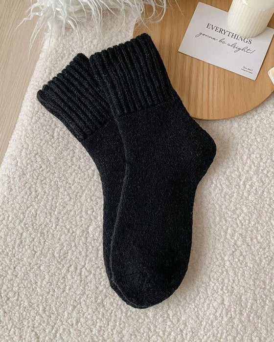 Damen-Merinowoll-Stiefelsocken