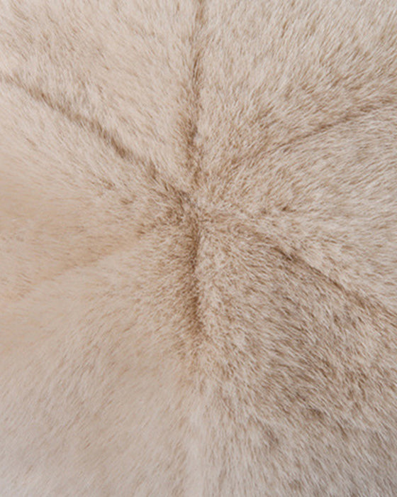 Damenmütze Im Mongolischen Stil Aus Dickem, Warmem Plüsch