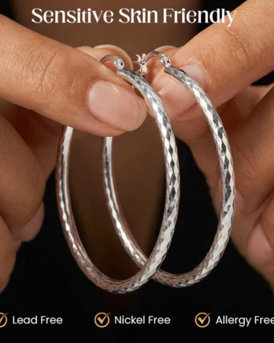 Ohrringe Damen Diamantgeschliffen