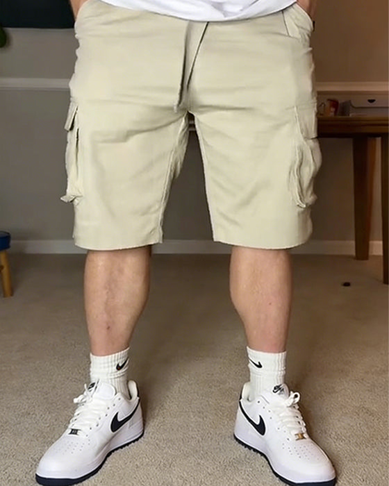 Shorts Herren Gürtel Cargo