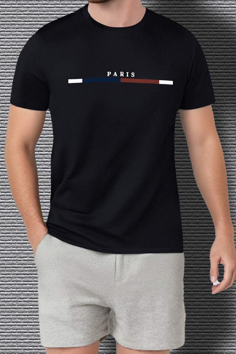 T-Shirt Schnell Trocknend Rundhals Kurzarm