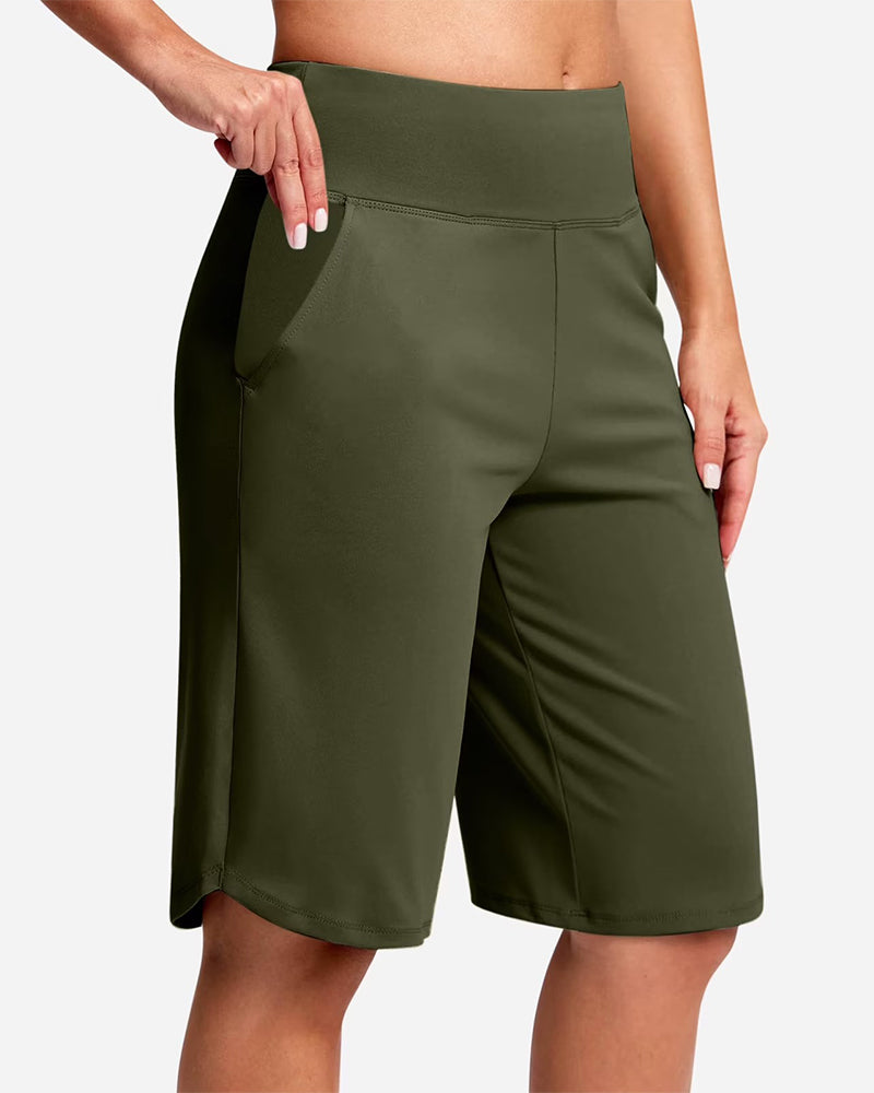 Niedrigtaillierte Einfarbige Sportliche Freizeithose