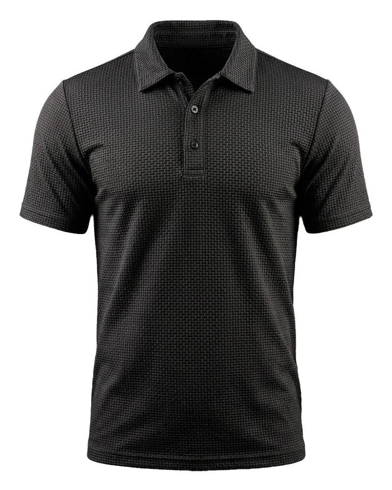 Herren T-Shirt Lässig Einfarbig