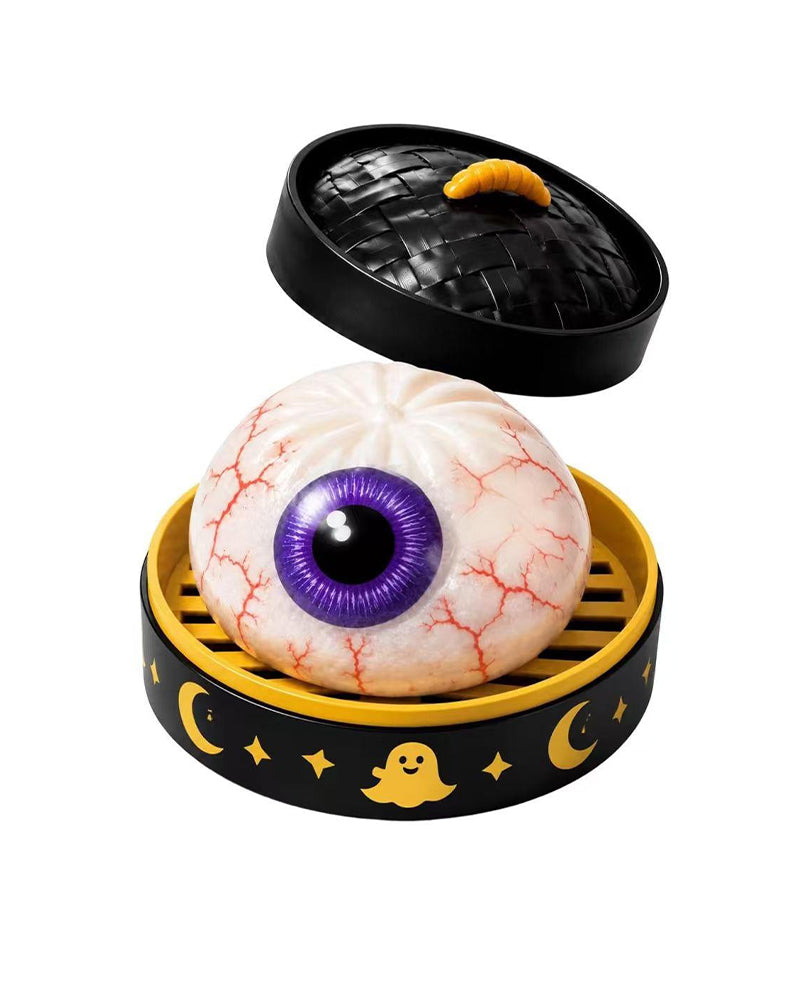 Halloween-Set Mit Süßen Gruseligen Geister-Maruko-Quetsch-Spielzeugen, Mini-Tragbarer Stressball, Sensorische Produkte Für Halloween-Artikel, Füllung Für Party-Tüten & Mini-Geschenke