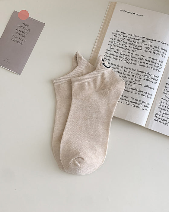 💖 Niedliche Knöchelsocken mit Gesicht – Bringen Freude in Jeden Schritt
