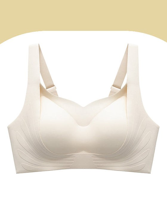 Nahtloser Push-Up-BH ohne Bügel für Damen