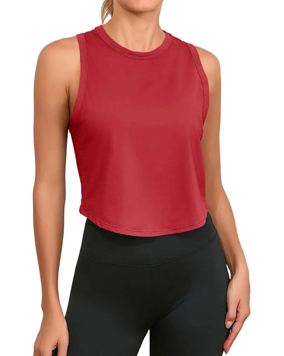 Tanktop Sportlich Cropped