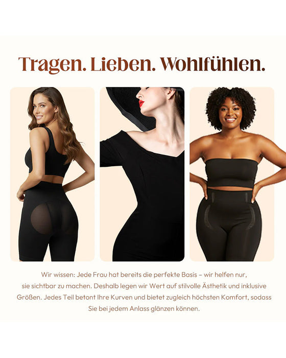 Shorts Hohe Taille Formend Pohebend Effekt