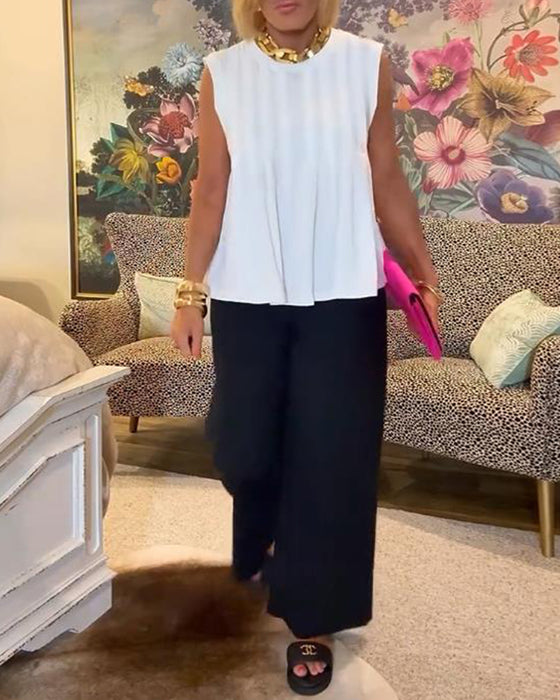 Vielseitige Camisole mit Eleganten Rüschenfalten