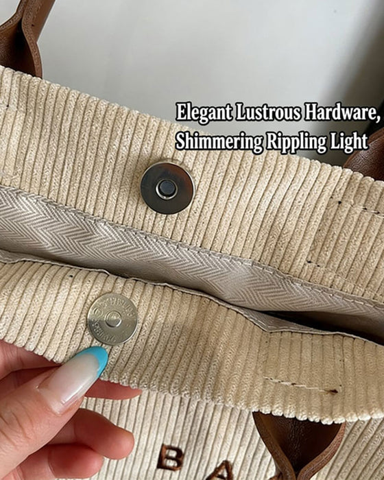 Tasche Buchstabendruck Tote