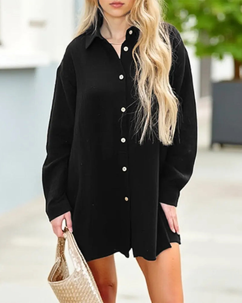 Set Locker geschnitten Off-Shoulder Casual