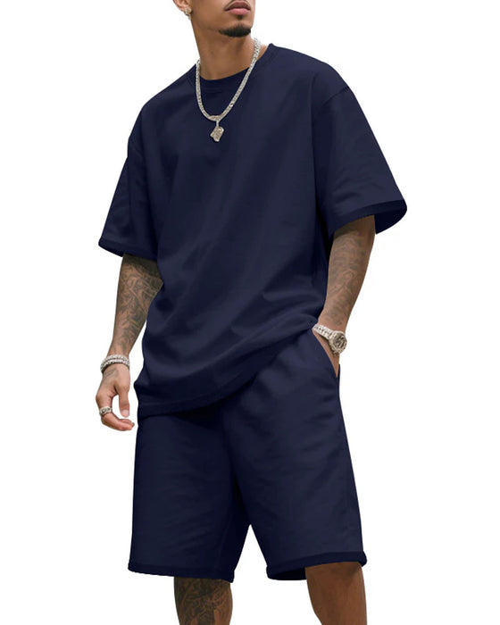 Set Kurzarm Shorts Zweiteilig