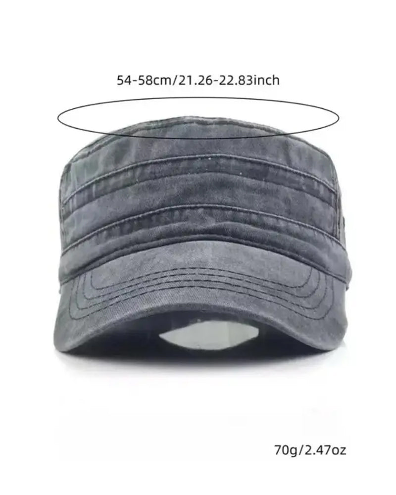 Flache Oberseite Trendy Mütze