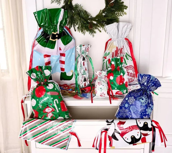 Weihnachtsmanns Süßigkeitentüten