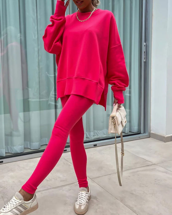 Set Slim Hose Locker Sweatshirt