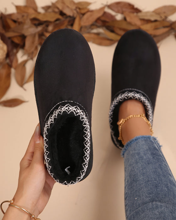 Damen Hausschuhe Slip-On