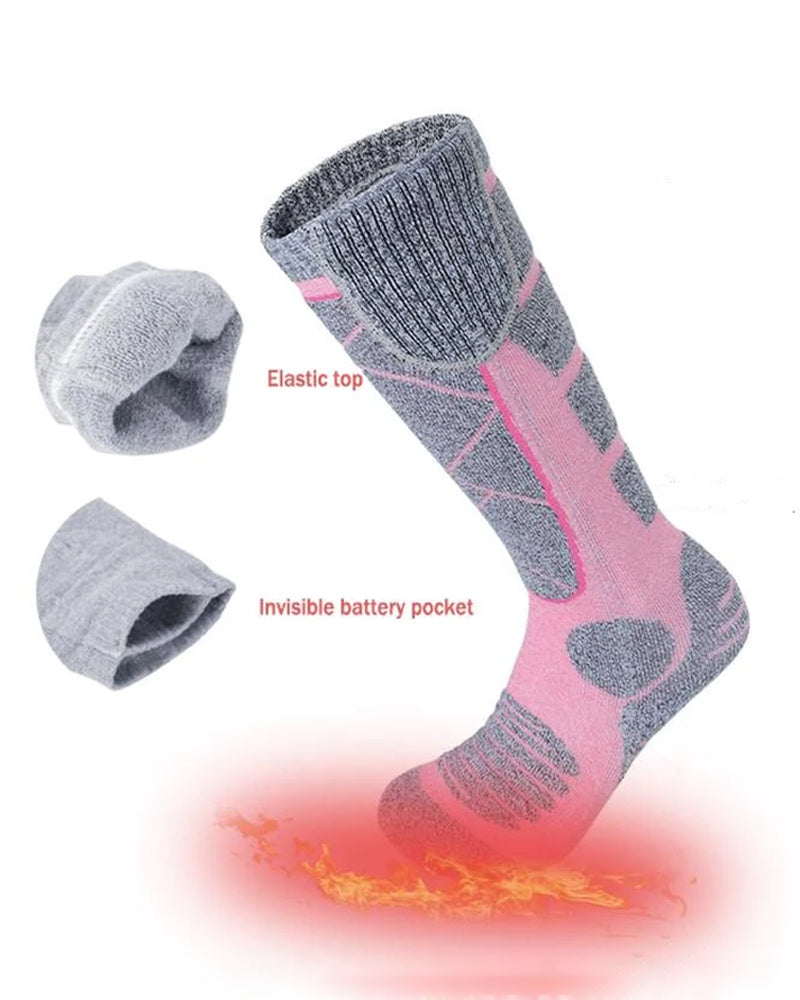 Universelle waschbare beheizte Socken mit Batterie
